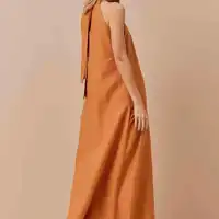 Vestido Longo Corrente Pescoço CaCay Ref 13741 - imagem 1