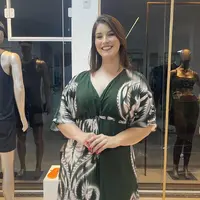Vestido midi Mônica estampado CaCay Ref 13257 - imagem 2