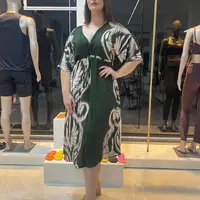 Vestido midi Mônica estampado CaCay Ref 13257 - imagem 1