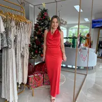 Vestido Gola Degage Carlota Costa Ref 14978 - imagem 2