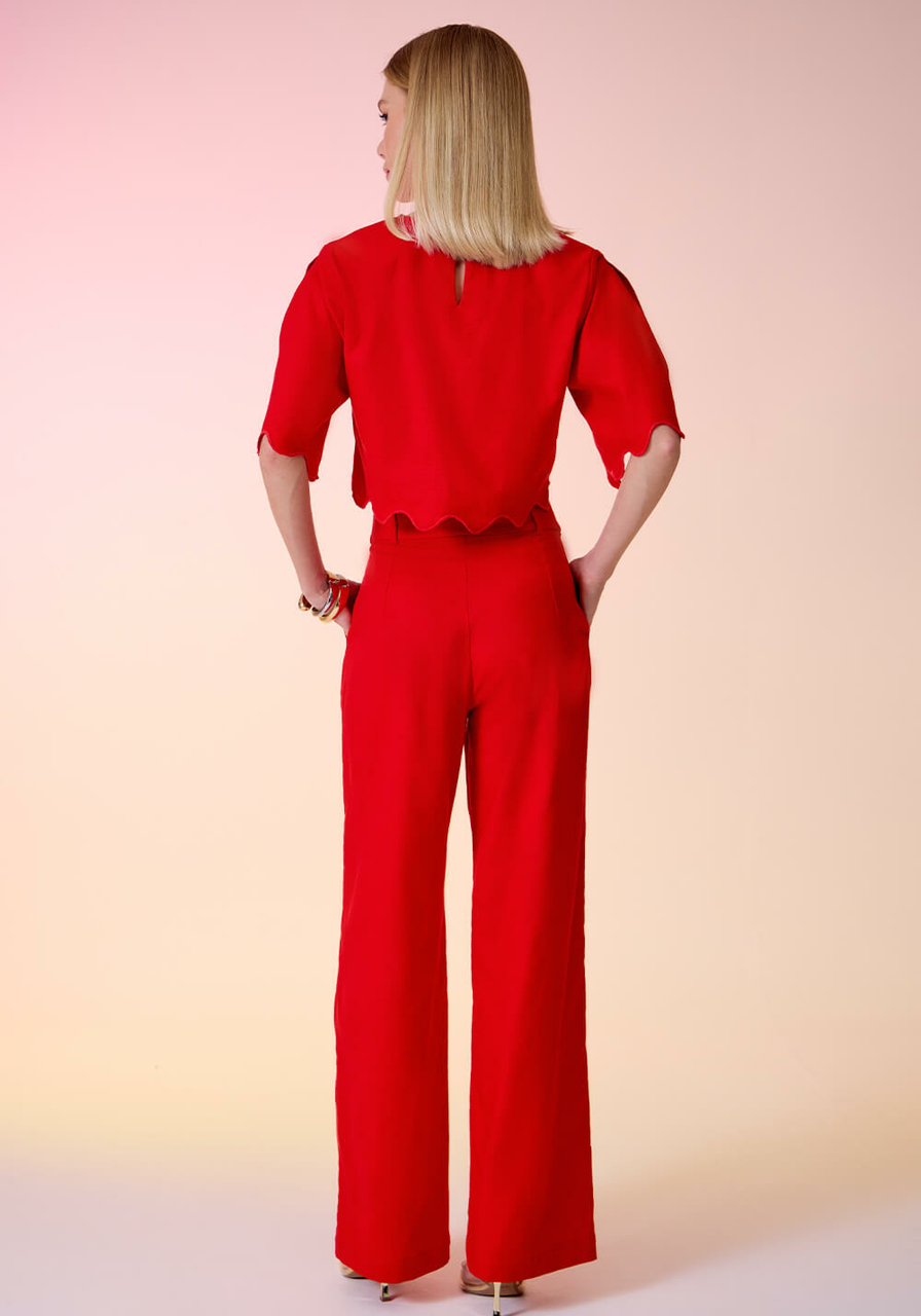 Calça Carlota Costa Reta Alfaiataria