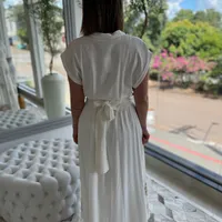 Vestido Carlota Costa Bordado - imagem 4