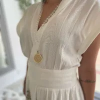 Vestido Carlota Costa Bordado - imagem 5