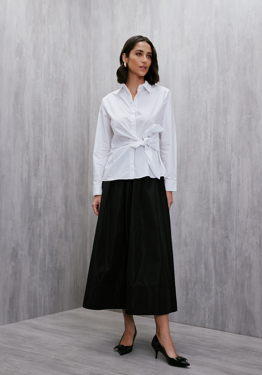 Camisa Carlota Costa Com Amarração 