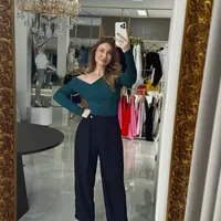 Blusa Carlota Costa Com Sobreposição  - imagem 2
