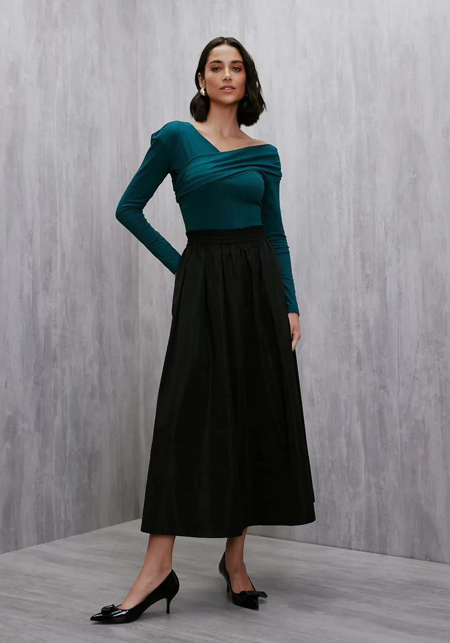 Blusa Carlota Costa Com Sobreposição 