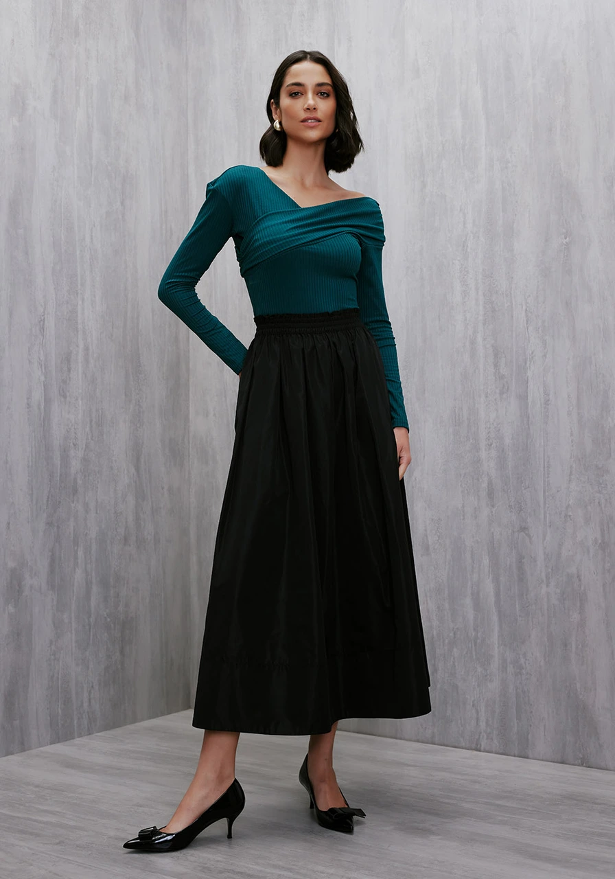 Blusa Carlota Costa Com Sobreposição 