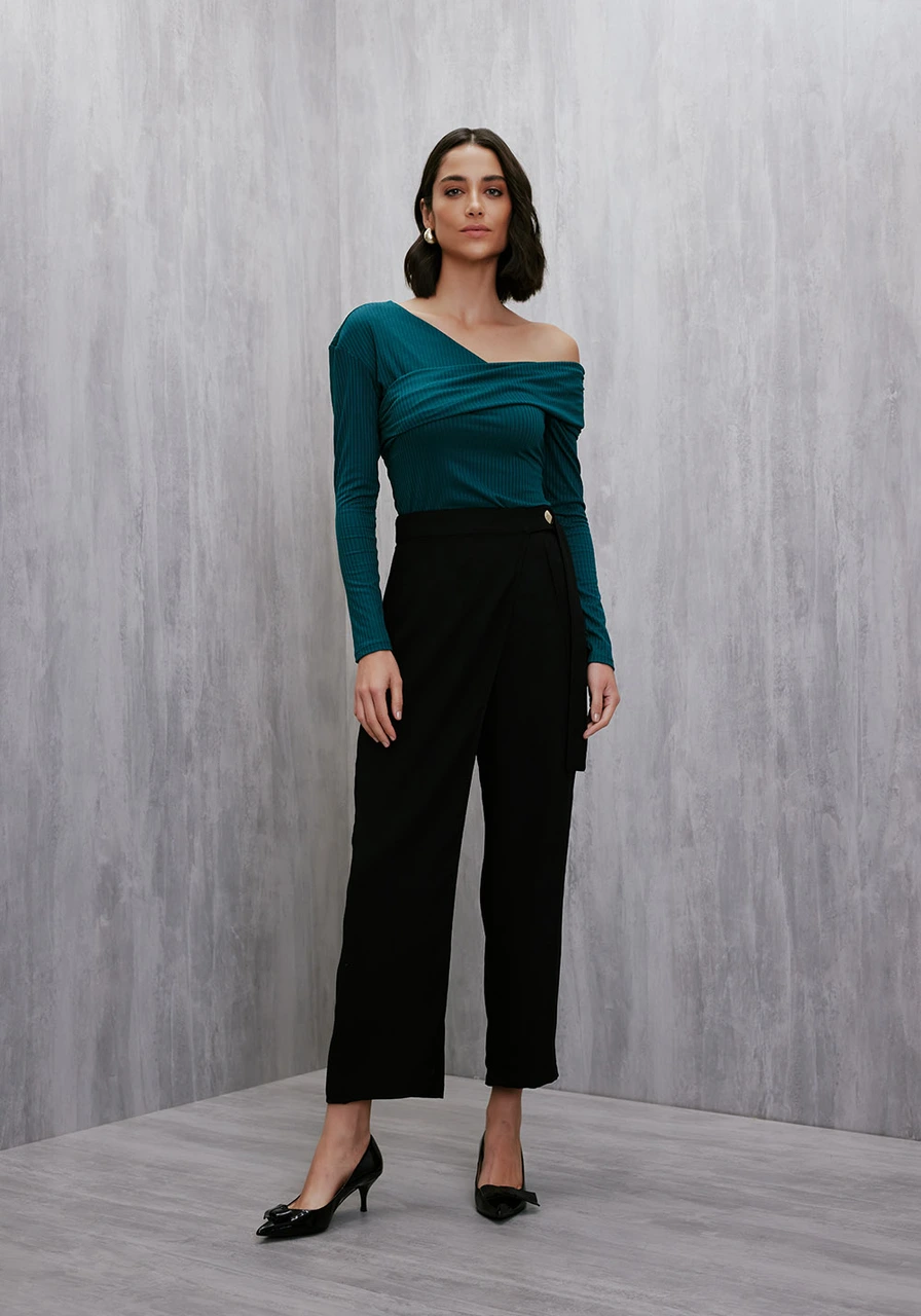 Calça Carlota Costa Reta Transpassada