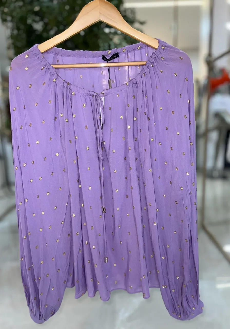 Blusa Bata com Amarração