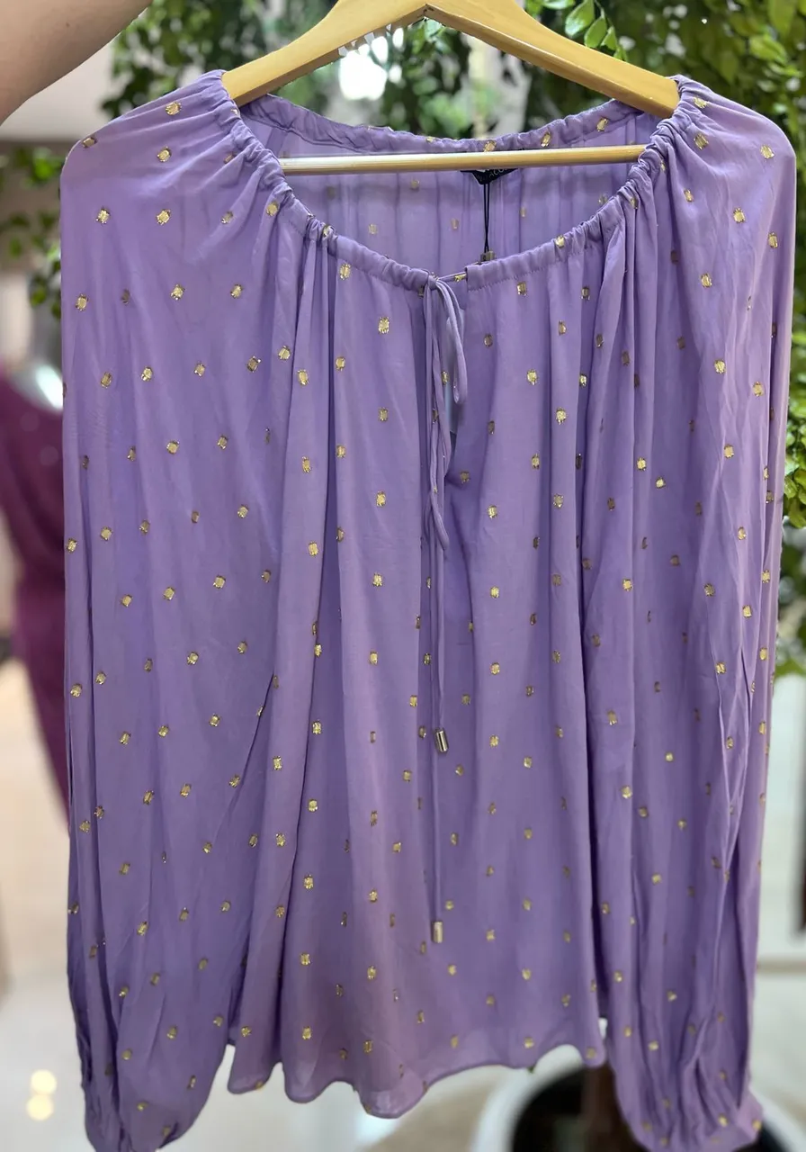 Blusa Bata com Amarração