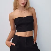 Corset Alfaiataria com Renda Carlota Costa  - imagem 1