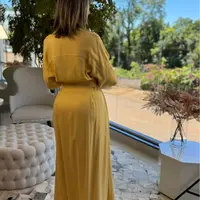 Vestido Midi com Botoes Carlota Costa  - imagem 2