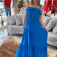Vestido Longo com Marias e Babados Carlota Costa  - imagem 2