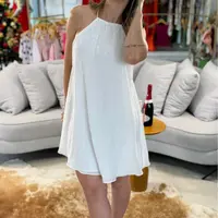 Vestido Curto Trapezio Amplo Carlota Costa  - imagem 2