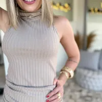 Coordenado Saia e Blusa Com Gola Carlota Costa Ref 14177 - imagem 3