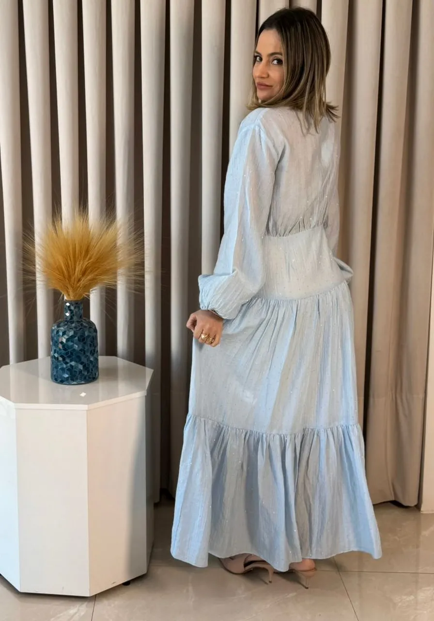 Vestido Marias De Brilho Carlota Costa Ref 14173