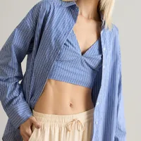 Camisa com mangas longas com top Carlota Costa Ref 13390 - imagem 1