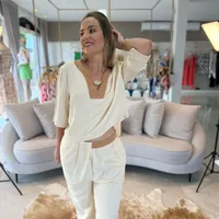 Conjunto coordenado blusa e calca Carlota Costa REF 11546 - imagem 1