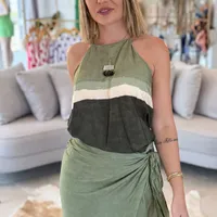 Conjunto Saia E Regata Estampados - imagem 4