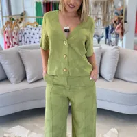 Conjunto Calça E Camisa Botões - imagem 3