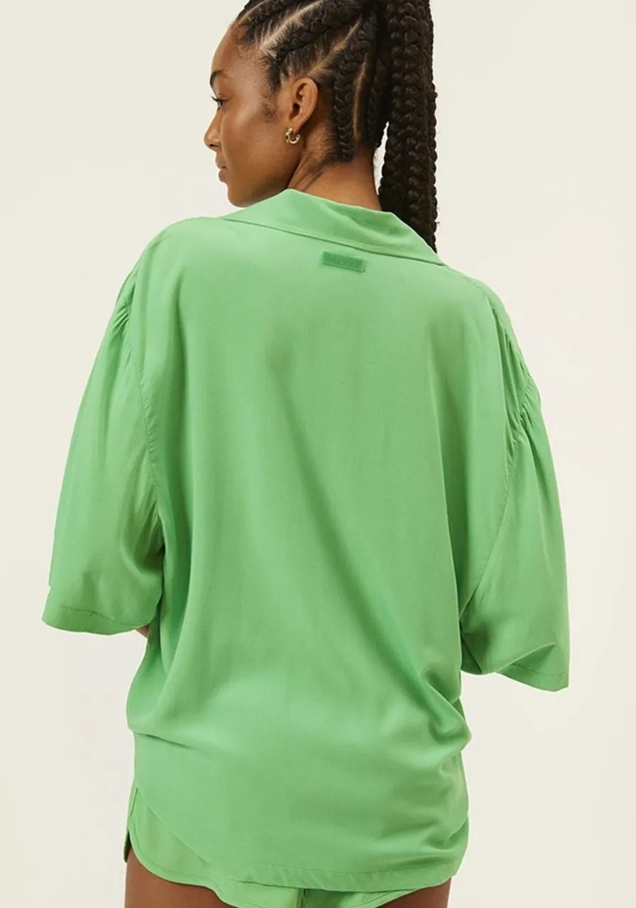 Camisa Sport Style Oversized Verde