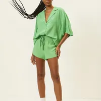 Camisa Sport Style Oversized Verde - imagem 2