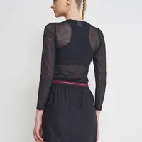 Blusa Com Transparência Sport Style - imagem 2