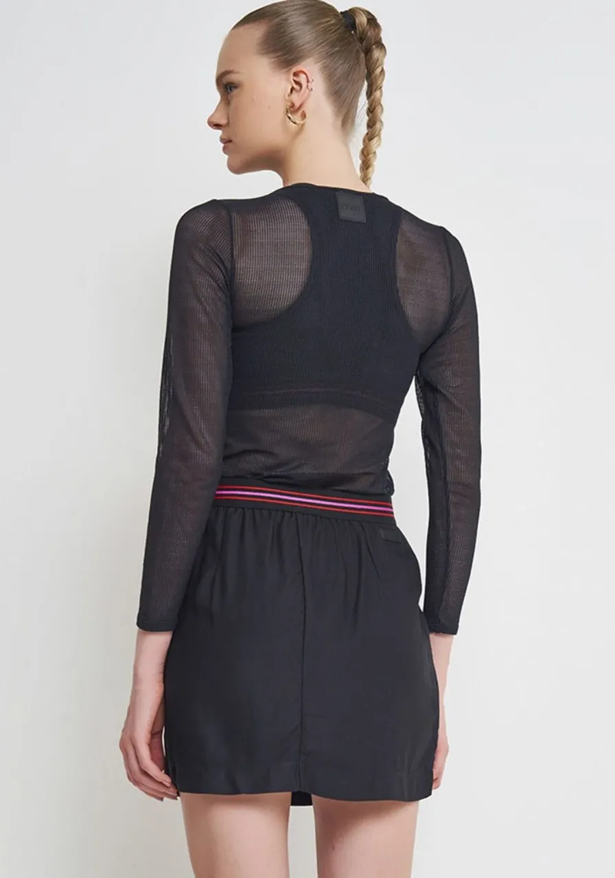 Blusa Com Transparência Sport Style