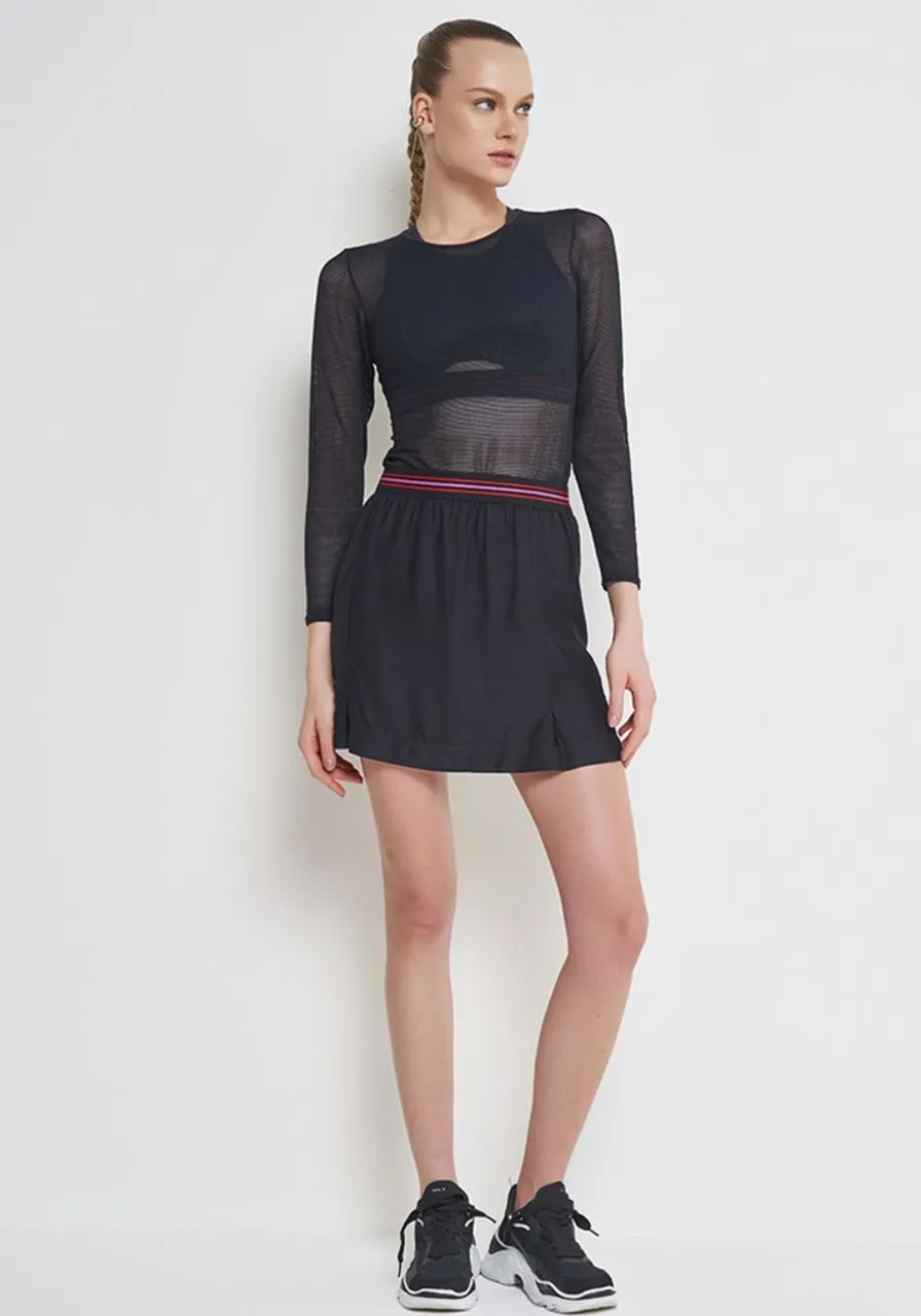 Blusa Com Transparência Sport Style