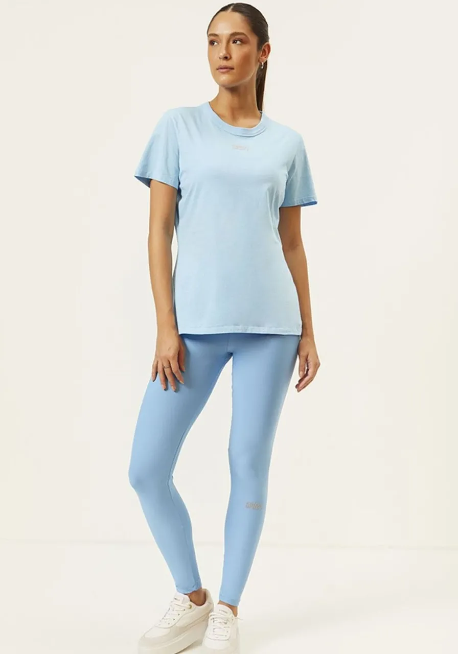 Camiseta Sport Fit Azul Colcci