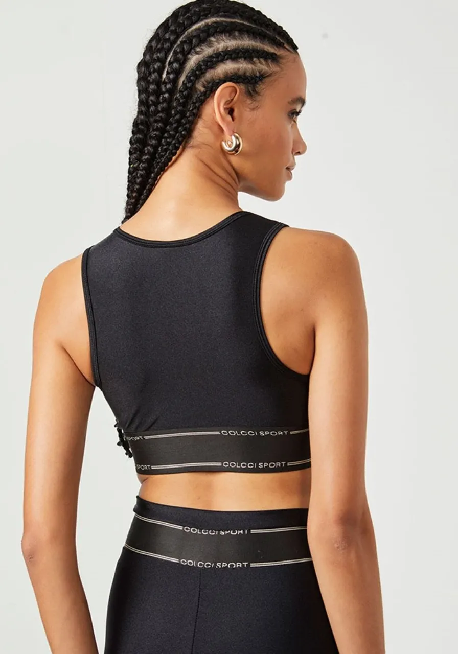 Top Acetinado Black Colcci