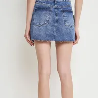 Saia Jeans Sobreposição Colcci - imagem 2