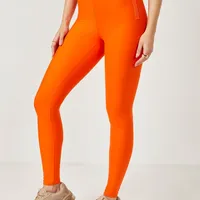 Calça Legging Fitness Laranja Colcci - imagem 1