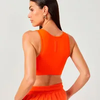 Blusa Cropped Fitness Laranja Colcci - imagem 2