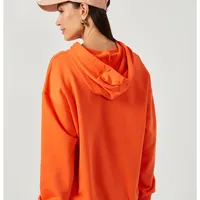 Blusão Moletom Alongado Sport Laranja - imagem 3