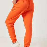 Calça Moletom Cadarço Sports Laranja  - imagem 2