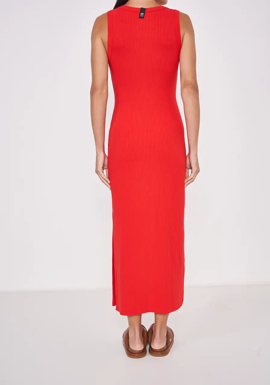 Vestido Longo Canelado Colcci