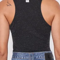 Regata Metalizada Preto Colcci - imagem 1