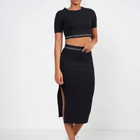 Blusa Cropped Slim Logo Colcci - imagem 2