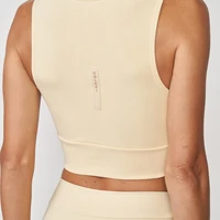 Blusa Cropped Slim Canelado Colcci - imagem 1