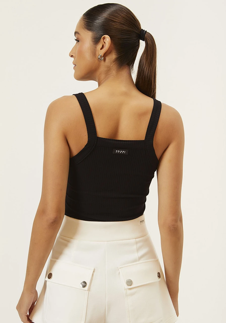 Regata Canelada Decote Reto Colcci