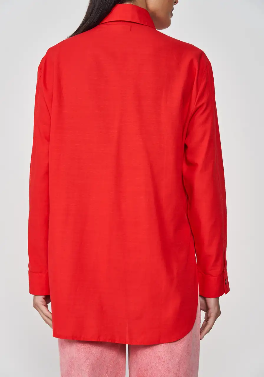 Camisa Manga Longa Gola Dupla Colcci