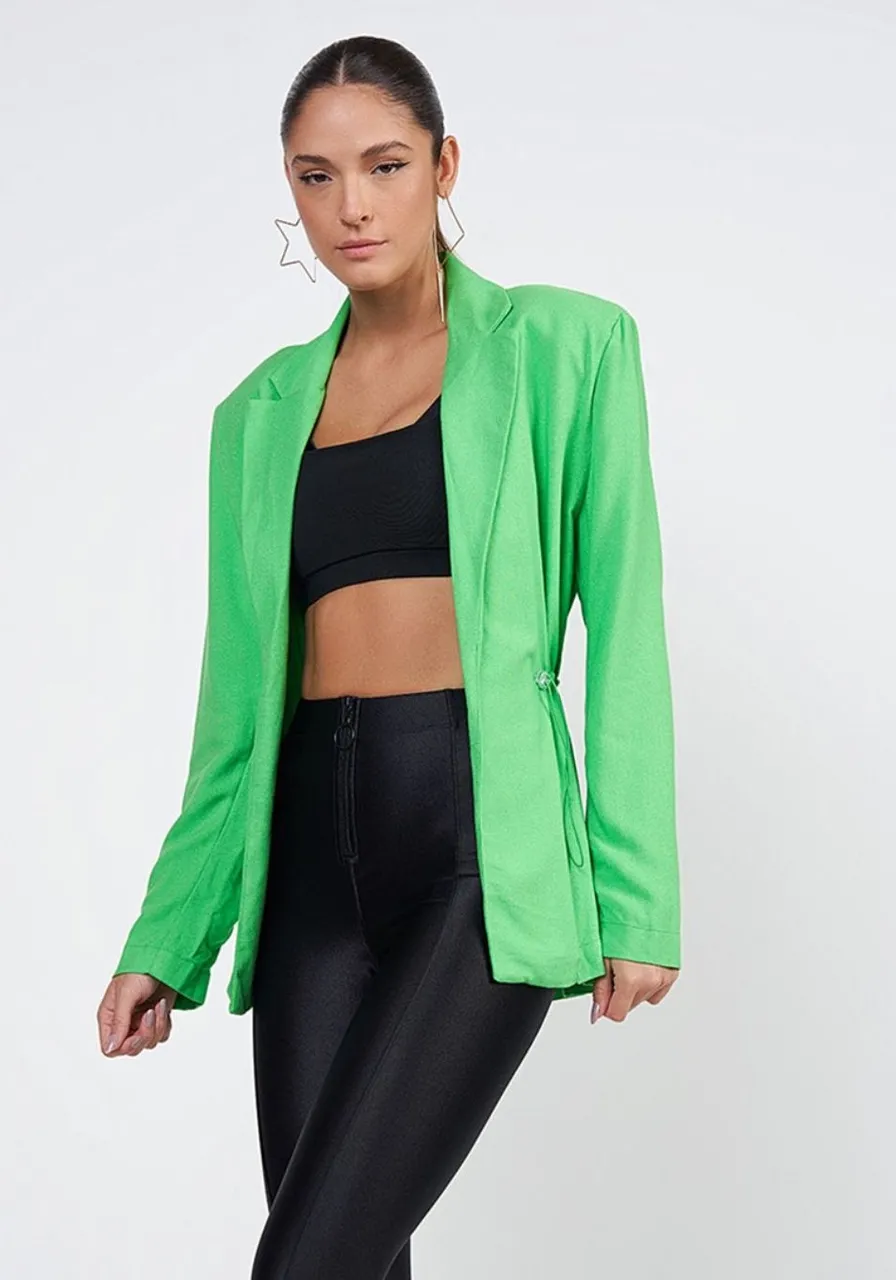 Blazer Com Detalhe Franzido Colcci
