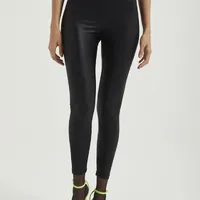 Calça Legging Acetinada Sport Perfect Black - imagem 1