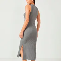 Vestido Canelado Grafite Colcci - imagem 5