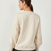 Blusão Moletom Bege Colcci - imagem 2