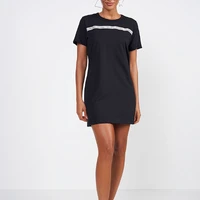 Vestido Camiseta Sport Preto Colcci  - imagem 2