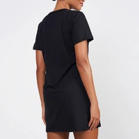 Vestido Camiseta Sport Preto Colcci  - imagem 1