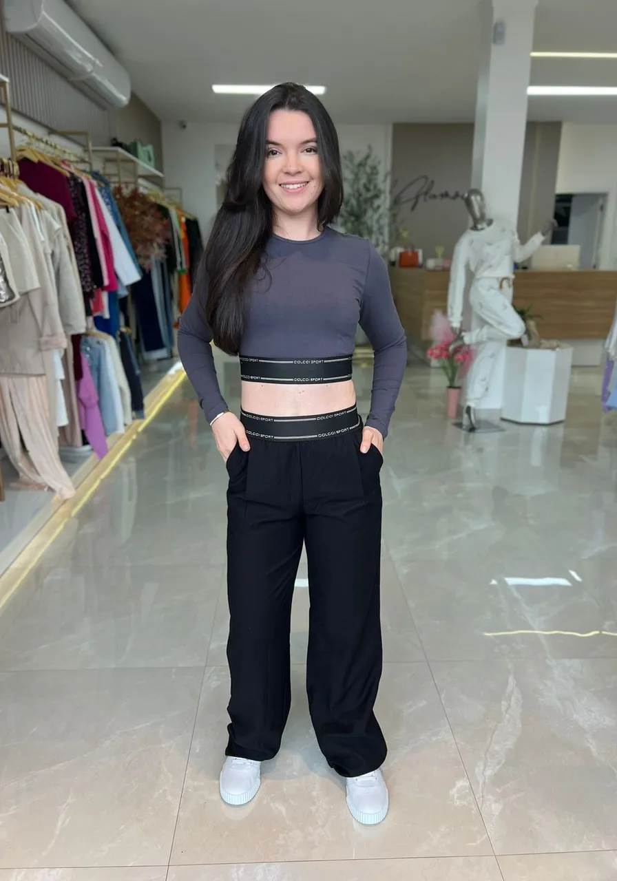 Calça Elástico Personalizado Colcci