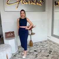 Top Colcci Azul Darkness Ref 13874 - imagem 3